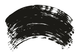 Flat Fan Brush Regular Curved Background High Detail Abstract Vector Background Set 