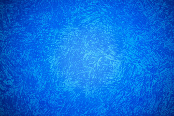 painted blue scratched texture wall background. use for graphic design, brochure, banner, website and mobile apps.