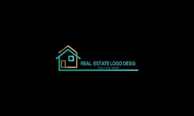 
Real Estate Logo design  Creative and Ilegant illustration 
