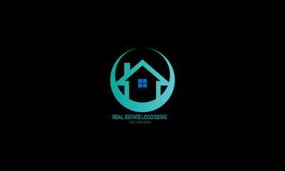 
Real Estate Logo design  Creative and Ilegant illustration 
