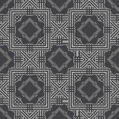 Geometric fabric abstract ethnic pattern, vector illustration style seamless. design for fabric, curtain, background, carpet, wallpaper, clothing, wrapping, Batik, fabric, tile, ceramic