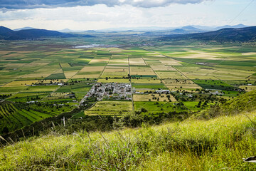 City in the countryside
