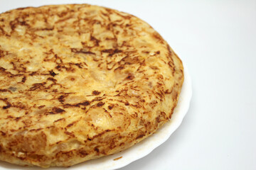 tortilla de patata y huevo