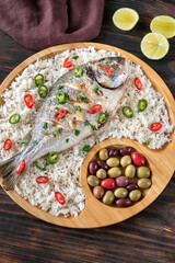 Grilled fish with rice