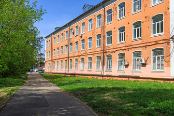 Khludovsky Manufactory was the building of the first weaving production of Yegoryevsk, which was opened in 1870.