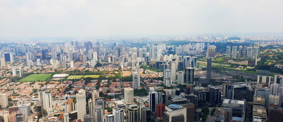 Aerial view of São Paulo, Brazil