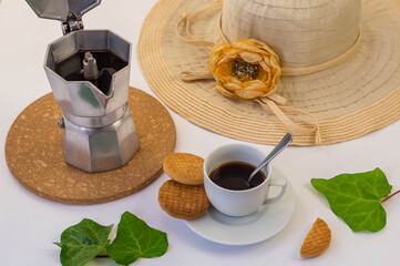caffè concetto spiaggia
