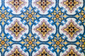 Samples of the famous Metlakh tiles, popular more than a hundred years ago