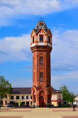 Old water tower in Staraya Russa