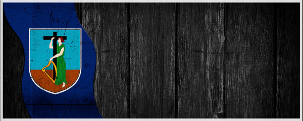 montserrat Flag Banner