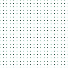 Green and white Polka Dot seamless pattern. Vector background.