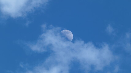 księżyc, moon
