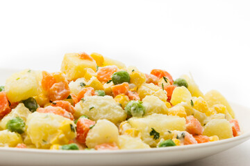 Classic russian salad.