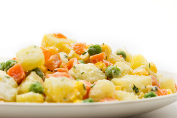 Classic russian salad.