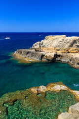 Southernmost place in Puglia, Punta Ristola, Castrignano del Capo, Apulia, Italy