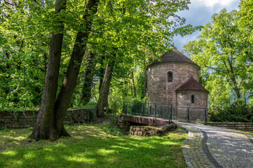 Fototapeta na wymiar Rotunda Św. Mikołaja i Św. Wacława, Cieszyn, Poland