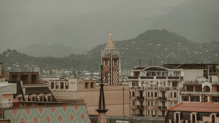 I took This images on Last Summer in Batumim at Rainy day from Home.