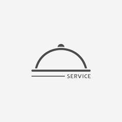 Obraz premium Flat service icon