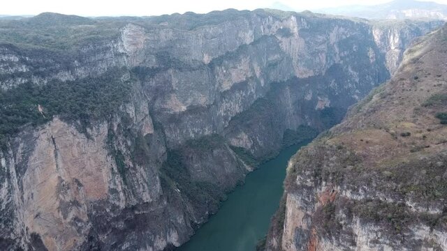Sumidero Canyon in Chiapas Mexico