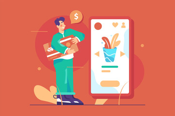 Credit card for online shopping