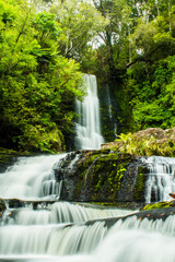 Tall waterfall
