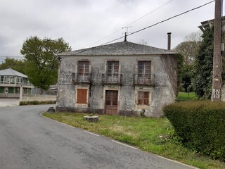 Típica vivienda rural de una aldea gallega  © CDN