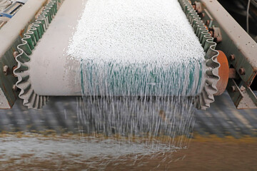 Compound fertilizer in production line, North China
