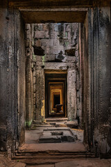 Fototapeta na wymiar Angkor Thom architecture