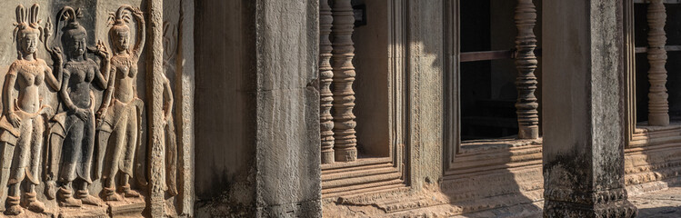 Naklejka premium Angkor Wat architecture