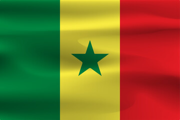 Country flag A beautiful wrinkled, fluffed Senegal with a sleek weight.
