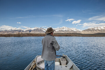 Fishing Mackay Reservoir, Idaho