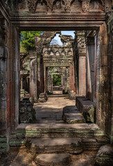 Fototapeta na wymiar Preah Khan temple