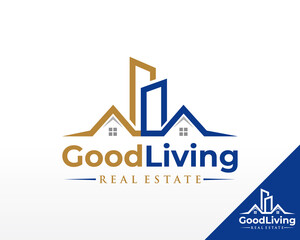 Real Estate Logo. House and Residence Logo design vector