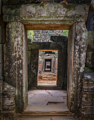 Fototapeta na wymiar Ankor Wat architecture
