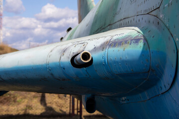 Open-air aviation museum. Attack aircraft, fighters and helicopters at the Aviation Museum.