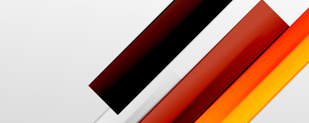 Multicolored lines background. Design template for business or technology presentations, internet posters or web brochure covers