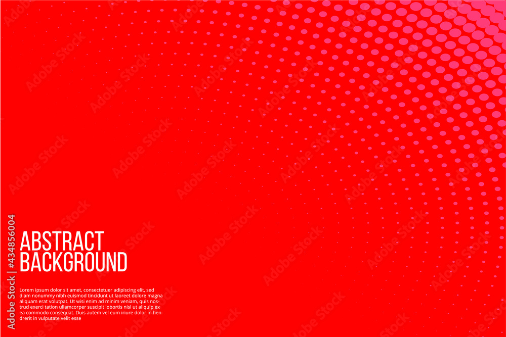 Aufkleber abstract halftone dots background in red colors. eps10 vector illustration.