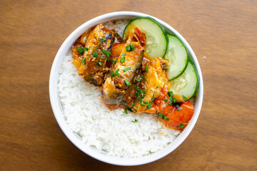 rice with shrimp