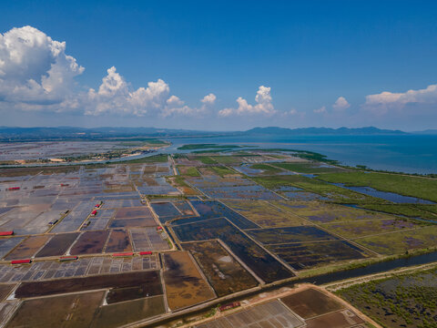Amazing aerial photography of Kampot province in Cambodia 
