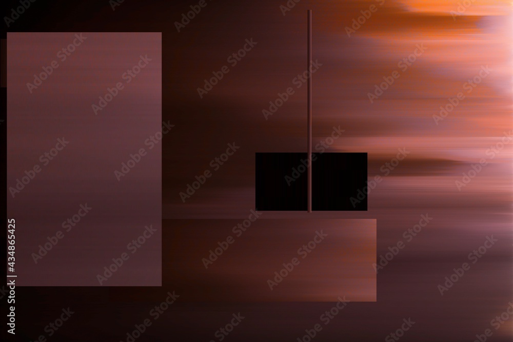 Aufkleber modern background with dead pixel and bug, glitch and error signal. optical distortion, overlapping 