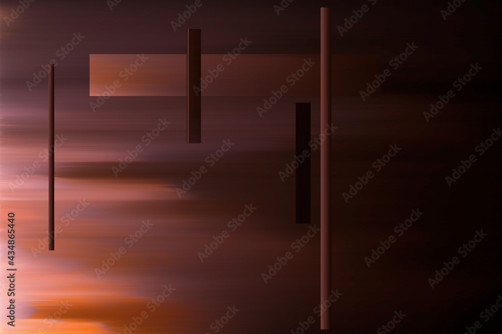 Aufkleber modern background with dead pixel and bug, glitch and error signal. optical distortion, overlapping 