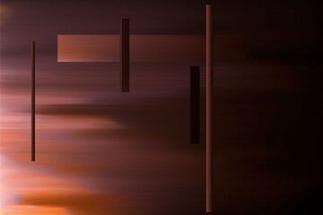 Modern background with dead pixel and bug, glitch and error signal. Optical distortion, overlapping geometric. It can be used for web design, printed products and visualization of music.