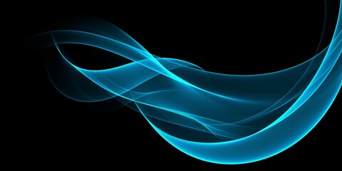  Color light blue abstract waves design