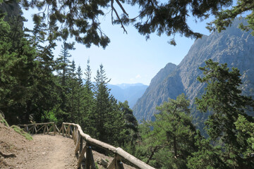Kreta: Wandern in der Samaria-Schlucht
