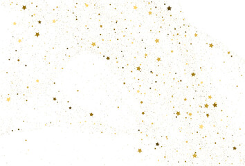 Golden stars texture. Holiday digital paper