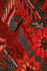 Beautiful and original creative batik design from Malaysia / Malaysian Batik Background / All original colors were modified and colorized by yours truly