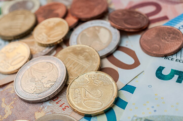 Euromünzen - Eurokrise/Finanzkrise in Europa
