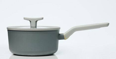 Gray modern pot