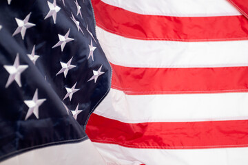 American Flag Background. Flag of the USA. Memorial Day. Independence Day 4th of July