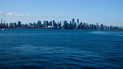 Panoramic View of Downtown Vancouver 